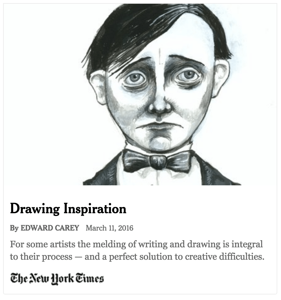 Writer Illustrators - Edward Carey Author